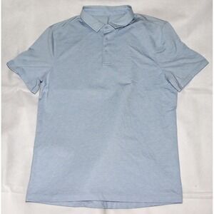 Lululemon Men's Performance Golfer Outdoors Preppy Casual Polo Shirt Size Medium